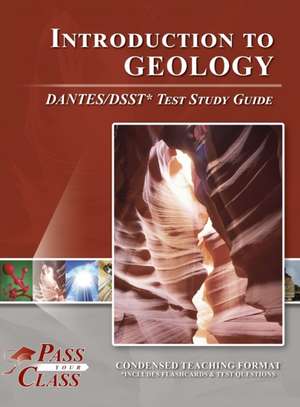 Introduction to Geology DANTES/DSST Test Study Guide de Passyourclass