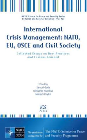 INTERNATIONAL CRISIS MANAGEMENT NATO EU de S. GODA