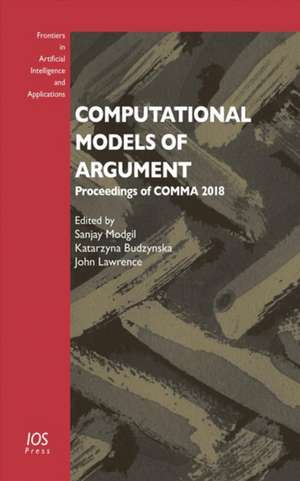 COMPUTATIONAL MODELS OF ARGUMENT de S. MODGIL