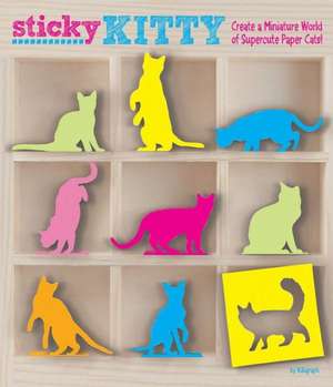 Sticky Kitty: Create a Miniature World of Supercute Paper Cats! de Killigraph