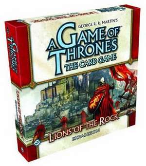 A Game of Thrones the Card Game: Lions of the Rock Deluxe Expansion de Ffg