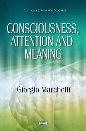 Consciousness, Attention & Meaning de Giorgio Marchetti