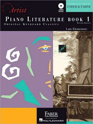 Piano Literature - Book 1 Developing Artist Original Keyboard Classics Book/Online Audio de Randall Faber