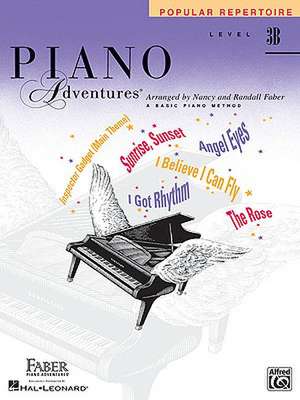 Piano Adventures - Popular Repertoire Book - Level 3b de Nancy Faber