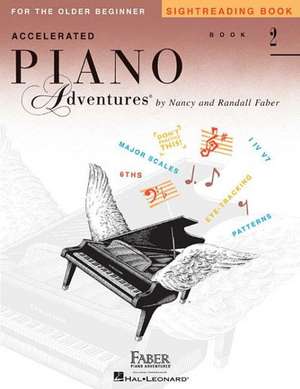 Accelerated Piano Adventures for the Older Beginner - Sightreading Book 2 de Nancy Faber