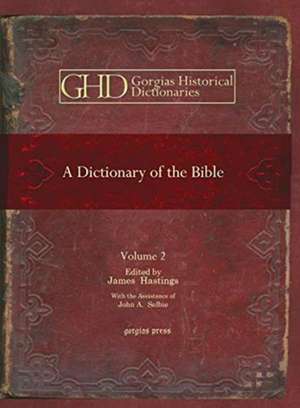 A Dictionary of the Bible (vol 2) de John A. Selbie