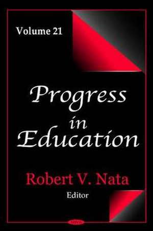 Progress in Education de Robert V. Nata