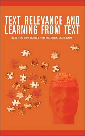 Text Relevance and Learning from Text de Matthew T. McCrudden