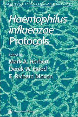 Haemophilus influenzae Protocols de Mark A. Herbert