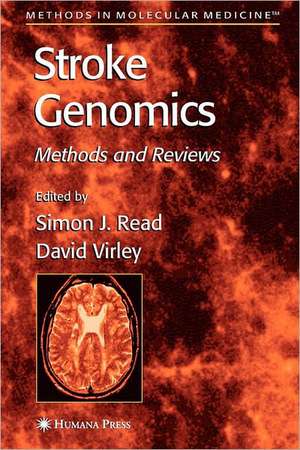 Stroke Genomics: Methods and Reviews de Simon J. Read