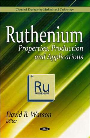 Ruthenium de David B. Watson