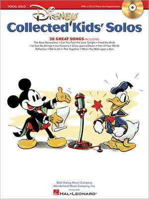 Disney Collected Kids' Solos: With Companion Recorded Accompaniments Online de Hal Leonard Publishing Corporation