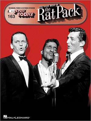 Very Best of the Rat Pack de Hal Leonard Corp