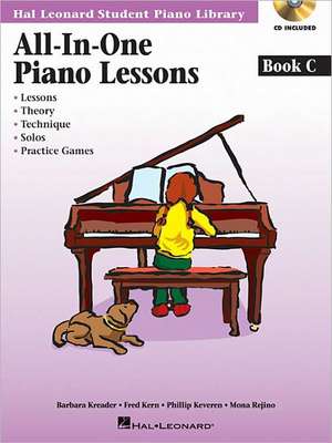 All-In-One Piano Lessons Book C Book/Online Audio de Fred Kern