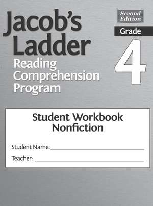 Jacob's Ladder Reading Comprehension Program: Grade 4, Student Workbooks, Nonfiction (Set of 5) de Clg Of William And Mary/Ctr Gift Ed