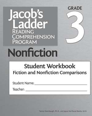 Jacob's Ladder Reading Comprehension Program: Nonfiction Grade 3, Student Workbooks, Fiction and Nonfiction Comparisons (Set of 5) de Joyce VanTassel-Baska