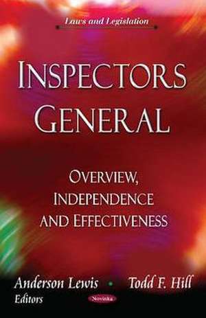 Inspectors General de Anderson Lewis