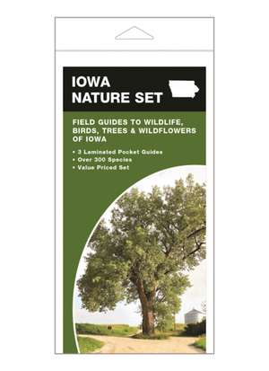 Iowa Nature Set: Field Guides to Wildlife, Birds, Trees & Wildflowers of Iowa de James Kavanagh