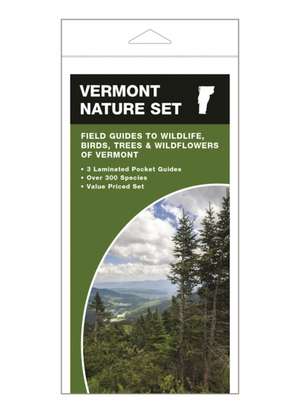 Vermont Nature Set: Field Guides to Wildlife, Birds, Trees & Wildflowers of Vermont de James Kavanagh