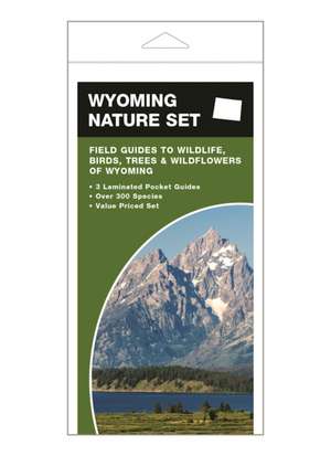 Wyoming Nature Set: Field Guides to Wildlife, Birds, Trees & Wildflowers of Wyoming de James Kavanagh