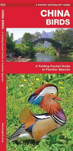 China Birds: A Folding Pocket Guide to Familiar Species de Waterford Press