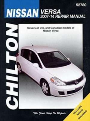 Nissan Versa (Chilton) de Haynes