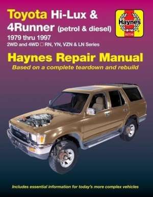 Toyota Hi Lux & 4 Runner Dsl – 79–97 de Haynes