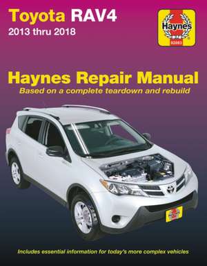 Toyota Rav4 2013 – 18 de Haynes