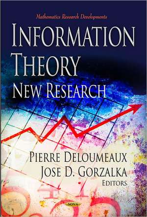 Information Theory: New Research de Pierre Deloumeaux