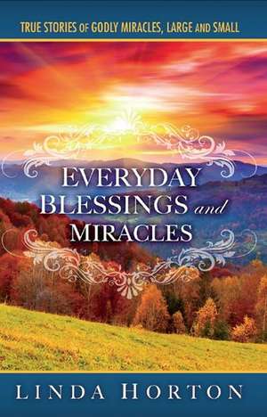 Everyday Blessings and Miracles: True Stories of Godly Miracles, Large and Small de Linda Horton