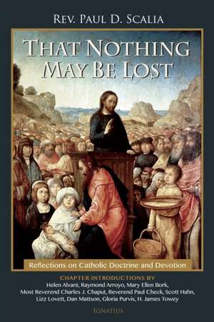 That Nothing May Be Lost de Paul Scalia