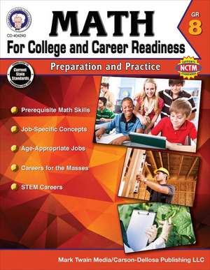 Math for College and Career Readiness, Grade 8 de Christine Henderson