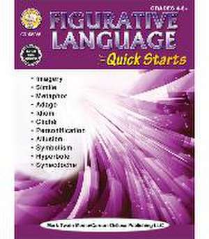 Figurative Language Quick Starts Workbook de Heitman