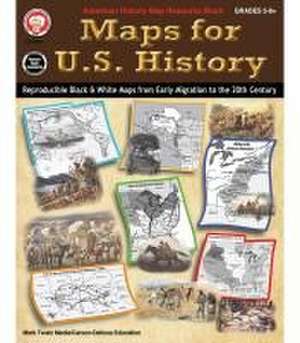 Maps for U.S. History de Mark Twain Media