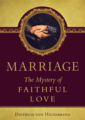 Marriage de Dietrich von Hildebrand