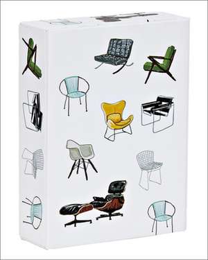 MID CENTURY MODERN CHAIRS PLAYING CARDS de Hail Tiger