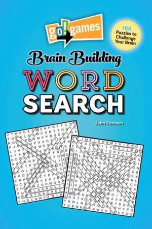 Go!games Brain Building Word Search de John Samson