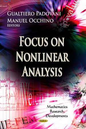 Focus on Nonlinear Analysis Research de Gualtiero Padovani