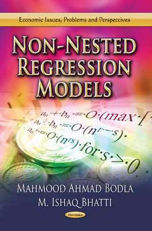 Non-Nested Regression Models de M. Ishaq Bhatti