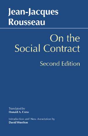 On the Social Contract de Jean-Jacques Rousseau