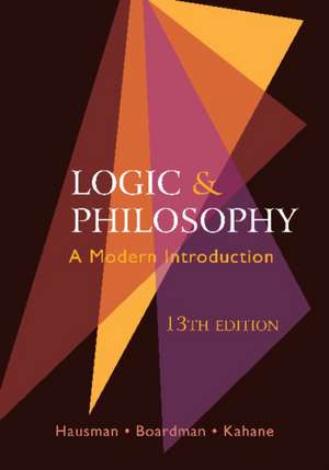 Logic and Philosophy de Alan Hausman