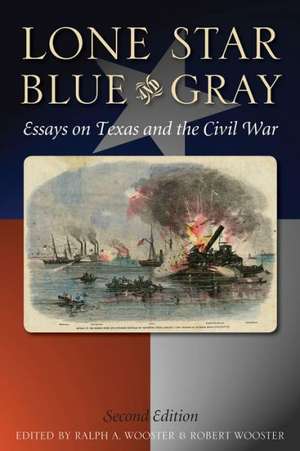 Lone Star Blue and Gray: Essays on Texas and the Civil War de Robert Wooster