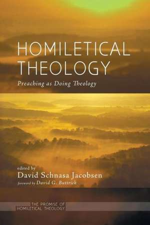 Homiletical Theology de David G. Buttrick