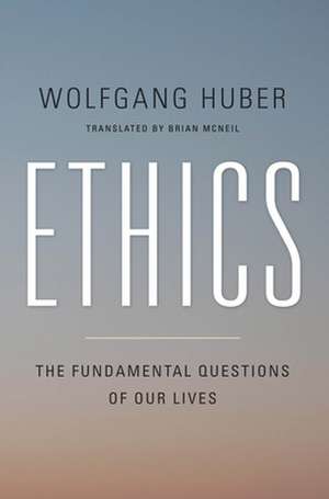 Ethics de Wolfgang Huber