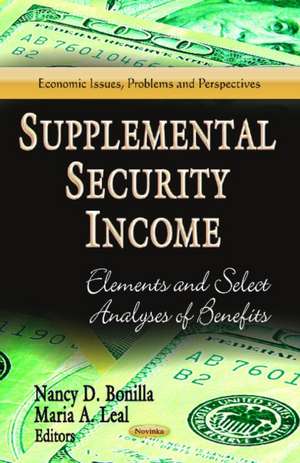 Supplemental Security Income de Nancy D. Bonilla