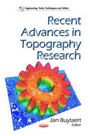 Recent Advances in Topography Research de Jan Buytaert