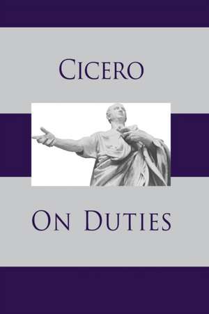 On Duties de Cicero