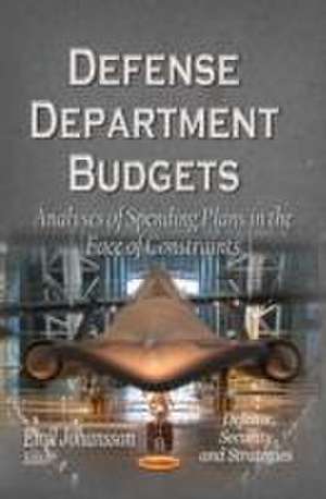 Defense Department Budgets de Emil Johansson