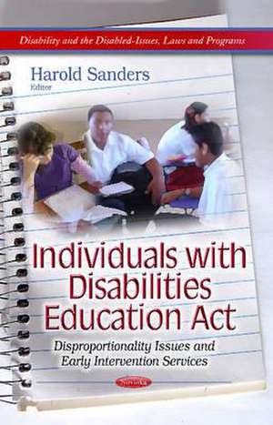 Individuals with Disabilities Education Act de Harold Sanders