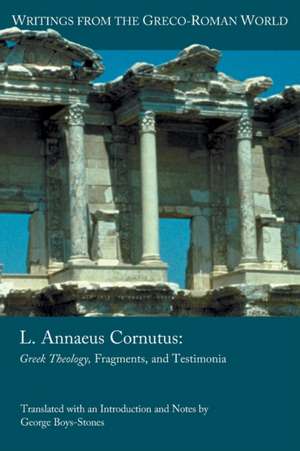 L. Annaeus Cornutus de George Boys-Stones